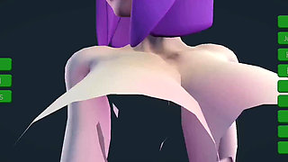 Sexy Girl with Big Boobs and Big Ass