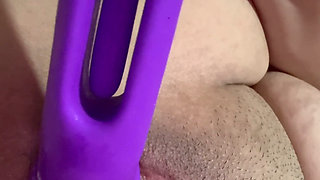 Hot Asian MILF Chloe Fucks Her Pussy with a Huge Dildo for Her Fans