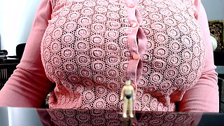 Macro Man Giant Breast Comparison - Ebony Giantess Mael