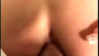 Horny babe moans as a huge pole penetrate her wet holes