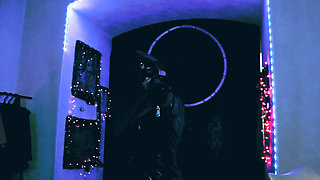 Mistress Eva Latex full leather fetish boots domina uniform bdsm kink hot milf