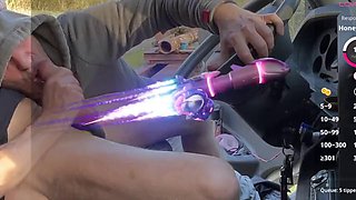 Continuation of the truck stop meeting inside my truck ,Part 2 getting more intense