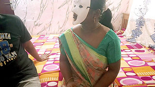 Alone Horny Step Mother Seduced by Step Son