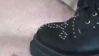 Stepping with Boots on the Naked Body