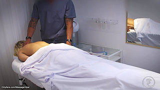 Trophy Hotwife Gets an Erotic Massage
