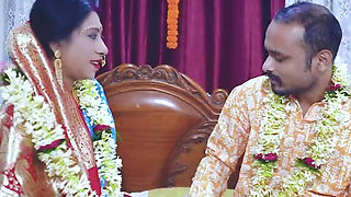 Indian Couple First Night Sex Real Husband Wife Suhaag Raat