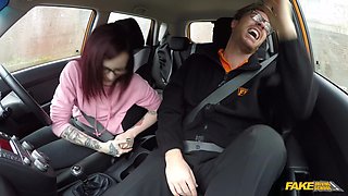 Fake Driving School - 19yr Old Petite Americans Creampie 1 - Ryan Ryder