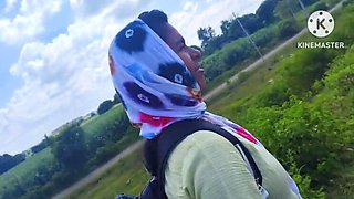 Desi Bhabhi College Girl Outdoor Sex - Permi Pooja Hot Boobs Sucking in Public Jungle