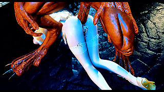 Big Cock Virtual Queen of Bigboob Fantasy - 3D Animation Hentai