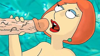 Bj and facial cumshot animation compilation