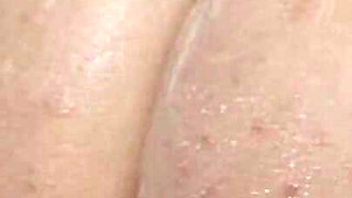 This Slut Washes the Man's Cock Well Before Taking It in the Ass