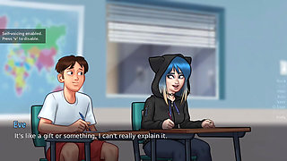 Summertime saga 1st day at college