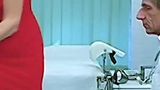 Doctor's ass fuck and piss slut