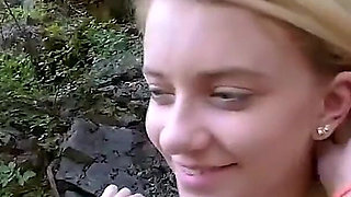 The Great Outdoors - My Tight Little Stepdaughter Gets Really Horny When We Go Hiking