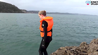Wetsuit and Lifejackets Lucy's Freezing Comparison