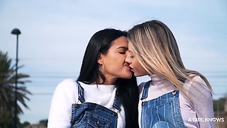 Apolonia's Hot Lesbian Affair Ignites Wild Pool Table Passion