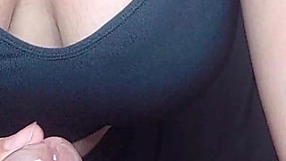 My Stepsister Loves to Milk My Cock and Make Me Moan with Pleasure