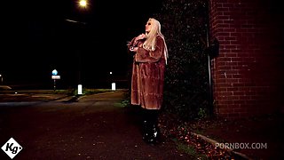 Blonde Whore Satisfies Her Creepy Client