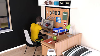 Laura Lustful Secret - Gameplay - Roleplay - Laura Unknowingly Exposed Herself