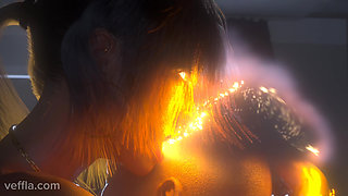 Lara Croft (Tomb Raider) moaning with pleasure during rough sex (4K)