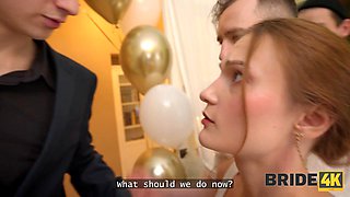 BRIDE4K. We were so horny and got caught together... ft. Ashly Rabbit  Moon Imp: Porn