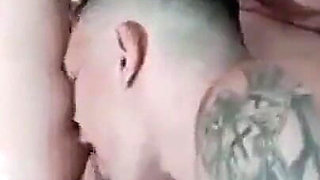 Stepmother Sucking on Stepson with a Broken Arm