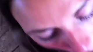 Big-Titted Amateur MILF Flashing in Public