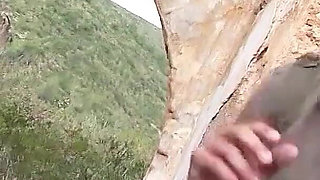 Stepdad fucks stepdaughter and sexy Latina teen outdoor in the ass