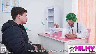 Buttfuck Problem Solved: Fat Rump Female Gives Her Butt to Physician Cholo