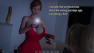 Shadows of Seduction V0.5 - P1a - Adam Settles Into Jessica’s House and Its Unsettling Shadows