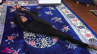 Shiny Black Catsuit