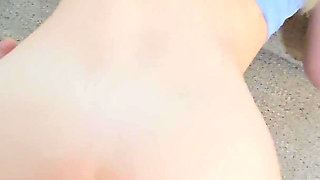 Stepsis Gives Footjob and Rides Me Until I Cum Inside Her Pussy