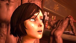 Bioshag infinite: Blowjob, Brunette  Deep Throat Porn