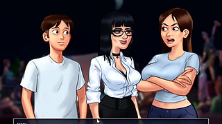 Summertime saga - Johannes fucked Debbie.