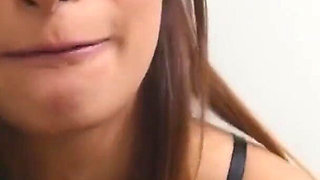 SisLovesMe - lucky guy drills his sexy stepsisters tight asshole after she gagged on his dick