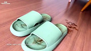 GG Foot Domination Dirty Huge Feet Cleaner