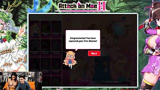 Manga gameplay (porn game): Adara Love and Jordi ENP.