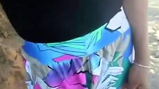 Brazilian Hooker Gives Wild Street Blowjob Action