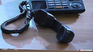 Xander Corvus' Silent Caller Passion in Office Heat