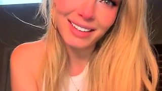 Blonde amateur milf does anal pov