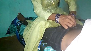 Husband and wife couple Bhabhi get cozy in the kitchen for some spicy fun