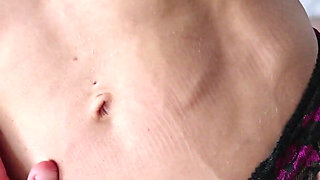 Shredded MILF Fitness Instructor Orgasms Hard While Covered in Cum