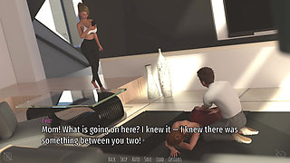 Shadows of Seduction V0.5 - P3 Lia and MILF Jessica’s Scorching Breast Massage by the Pool