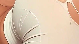 Creamy Pussy Fuck! Gym Sex! Ripped Leggings Fuck Doggystyle