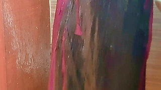 Hot MILF Big Ass & Huge Boobs Arab Stepmom Shower Sex in Bathroom