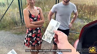 Hunt4k. crimson riding hood has such a dirty mind so she didn’t care about her bf and banged a stranger