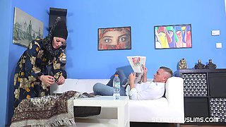 Arab Hijab Slut Craves Steve Qs Hard Cock