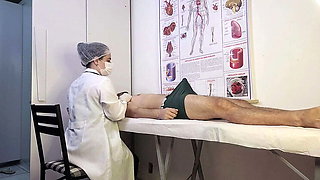 Nurse Exam Turns Naughty When Patient Gets Hard - Jennifer Pimenta Uncensored Medical Fetish