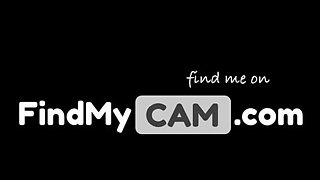 Skinny Amateur's Bikini Striptease on Webcam