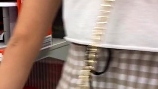 Amateur blonde ass fucked
